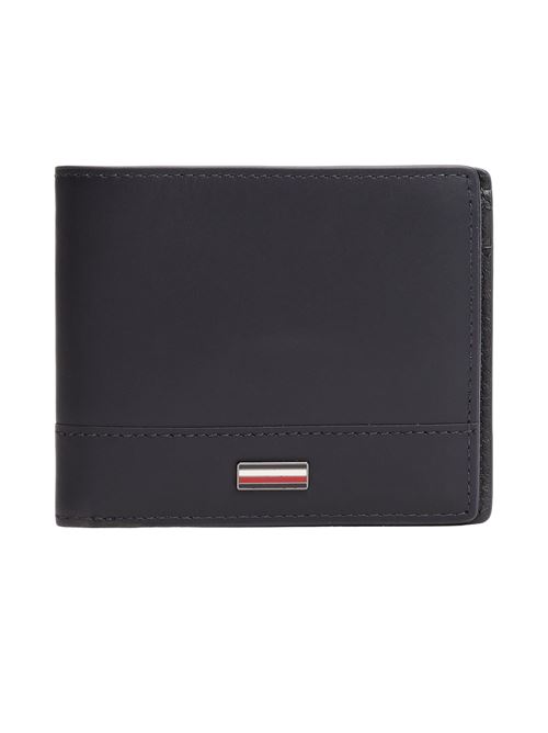 Portafoglio blu in pelle Tommy Hilfiger | AM0AM13245DW6